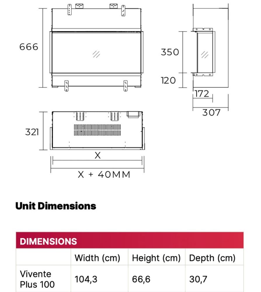 dimensions