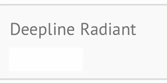 Deepline Radiant