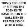 Plastering Frame for Eden HE
