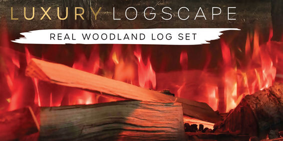 Luxury Logscape Real Woodland Effect