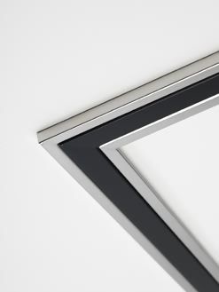 Classic Inlay Chrome and Black Trim