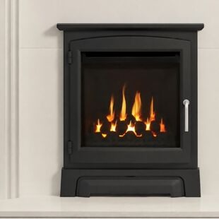 Elgin & Hall 16" Cast Stove Front Inset Balanced Flue Gas Fire