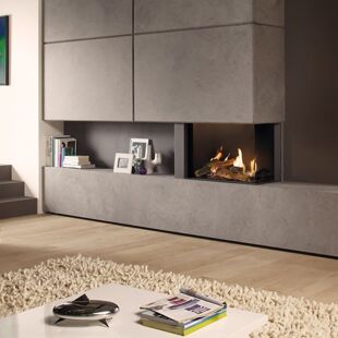 DRU Lugo 80/2 Eco Wave Balanced Flue Gas Fire