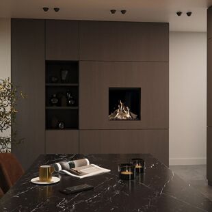 DRU Maestro 60 Eco Wave Balanced Flue Gas fire