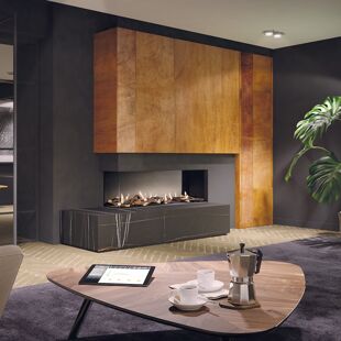 DRU Metro 130XT/2 Eco Wave Balanced Flue Gas Fire