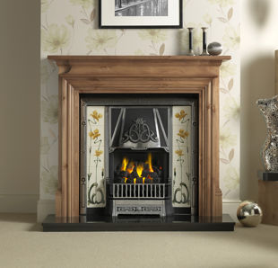 Gallery Danesbury 54" Pine Fireplace Surround