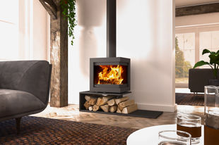 Dik Geurts Bora Corner Plateau Floating Stove
