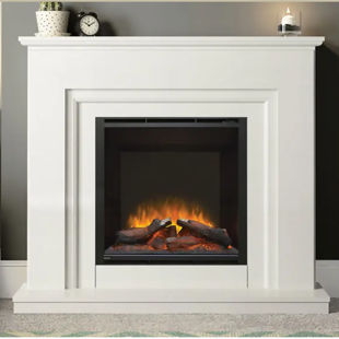 Elgin & Hall Embleton Marble Electric Fireplace Suite