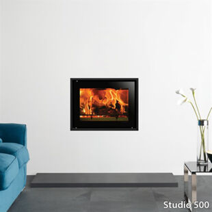 Stovax Studio Edge Plus Woodburning Cassette Fire