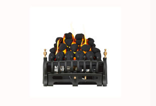 Eko fires 2050 inset Fire Tray with Fire Fret