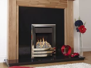 Flavel Windsor Plus Contemporary Open Fronted HE Gas Fire